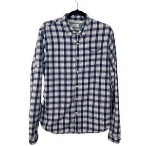Scotch & Soda Check Print Button Down Shirt